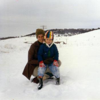 <b>Adaminaby on the Snowy Mountains Hwy NSW 1980 Kate/Sydney</b>