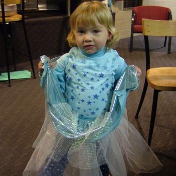 <b>Laura as a fairy</b>