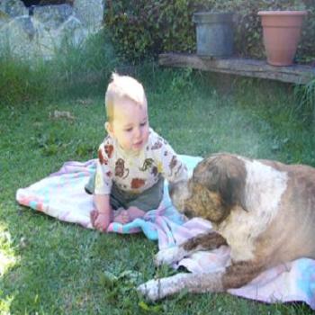 Man & his best friend (Anne Albany)