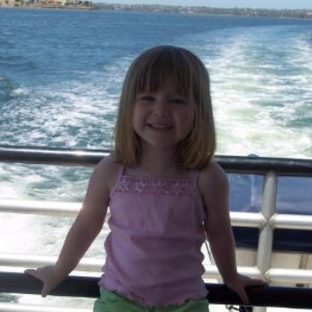 Taylah sailing in Perth