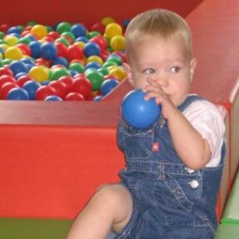 <b>Laura in a ball pool</b>