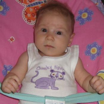 <b>Kiarah at 8 weeks</b>