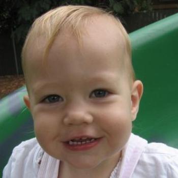 Laura on a Slide