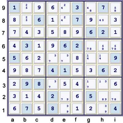 Next stuck point at 59 cells solved