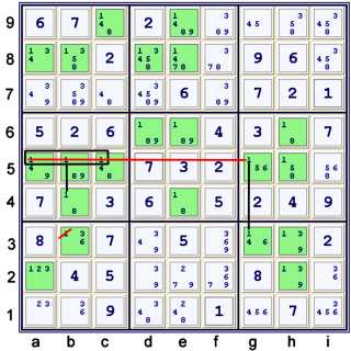 Fourth coloring with 1s example