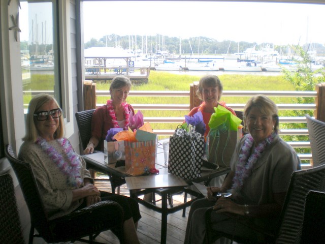 Coastal Kitchen Restaurant, St. Simons Island, GA 8-26-10
Jane, Susan, Pam & Doyl