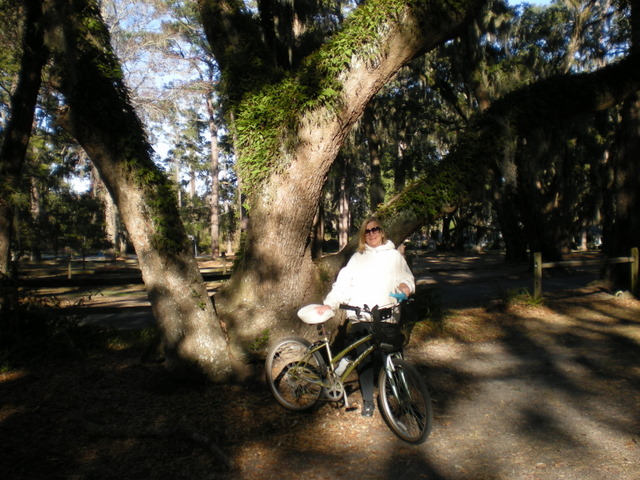 I love being able to ride my bike year-round!