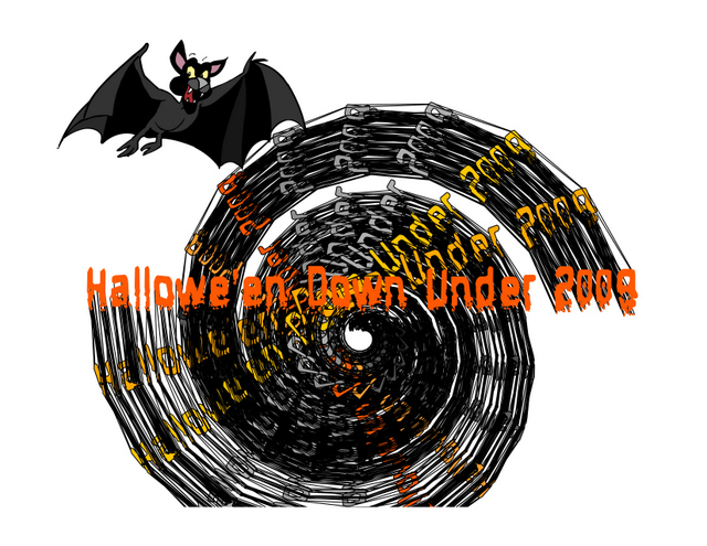 Here's the "unofficial" logo for Bean & Vici's Hallowe'en party!!!