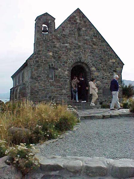 On beautiful Lake Tekapo,NZ