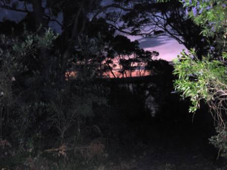 Sunrise at Lake Maringup Campsite