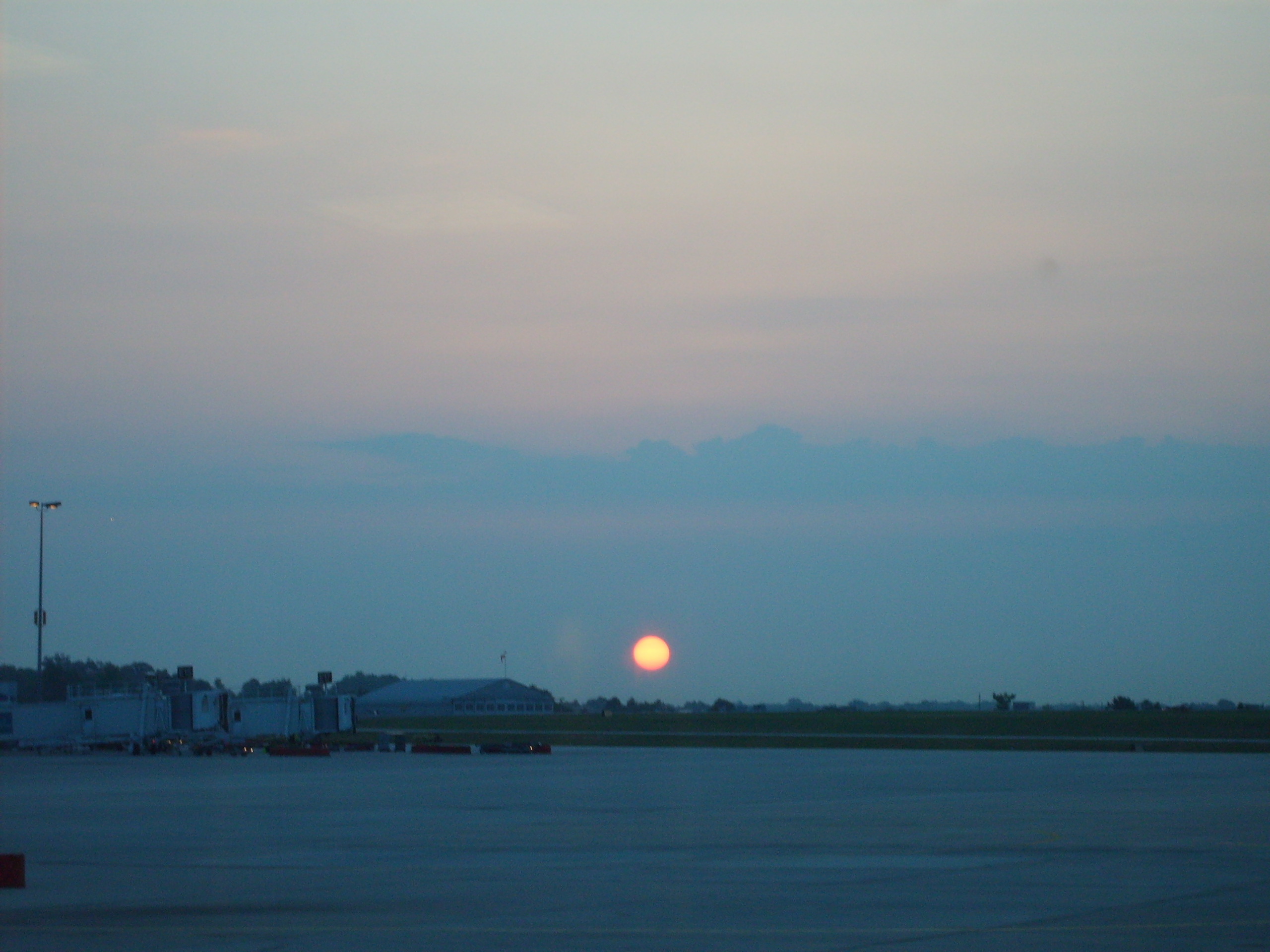 Taken from an airport window on a layover somewhere in North Carolina