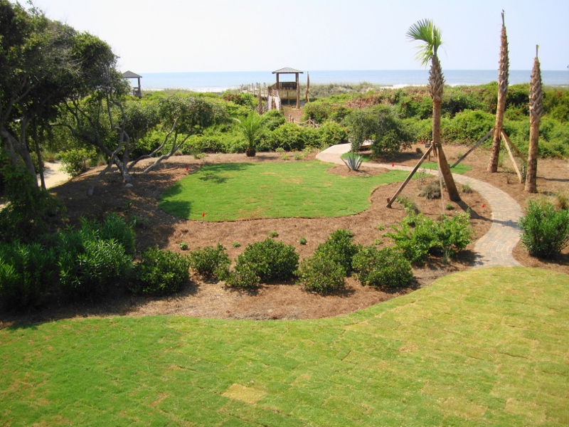 View from the living room balcony.