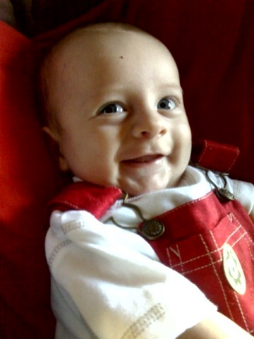 Keldon - first smiles around 4 months