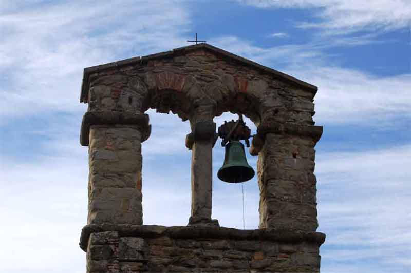 Italy - Church in the hill town of Cortona