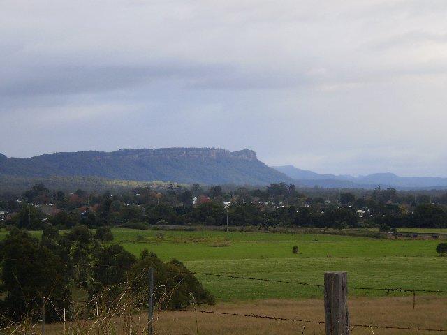 This is the view I had when I was delivering some Avon books recently out around Wauchope.