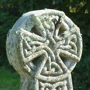 Churchyard in Lerryn, Cornwall, England