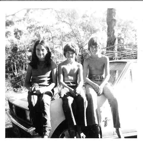 Myself, Younger brother Brett, and older brother Geoff.