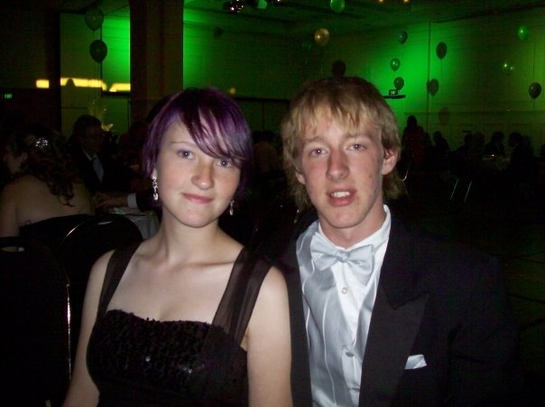 Matt is my 17yr old Grandson.  Shown here with girlfriend Abi,17.