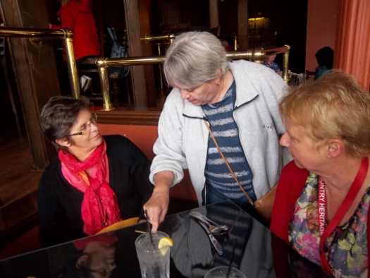 We struck up a conversation with these ladies at lunch.  They were from Australia!  Of all places!  