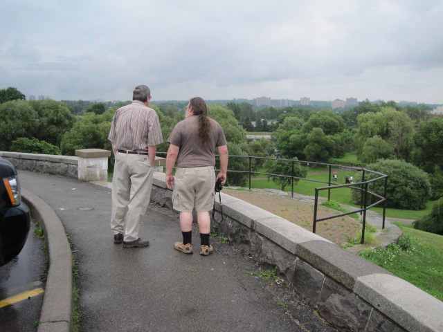 some beautiful parkland on our tour of the city.