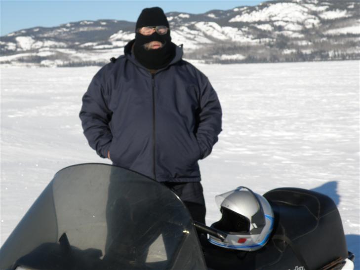 It was a chilly breeze out on the lake.