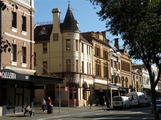 where we stayed while we were in Sydney.