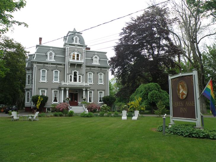 where we stayed in Annapolis Royal.