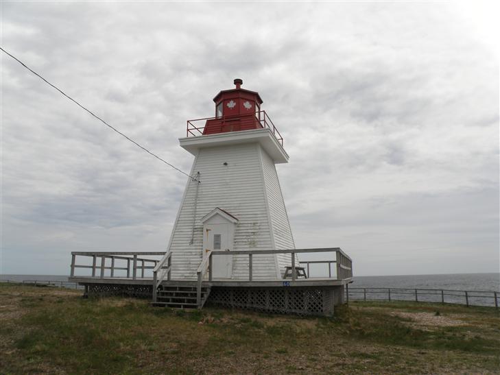 in a small fishing village on the Cabot Trail.