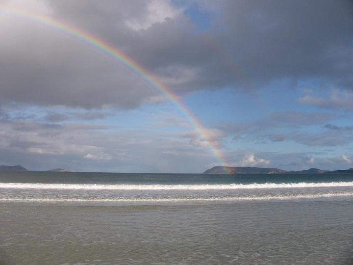 Looking towards Bald Head across King George Sound from Middleton Beach. 27 Sept 2008