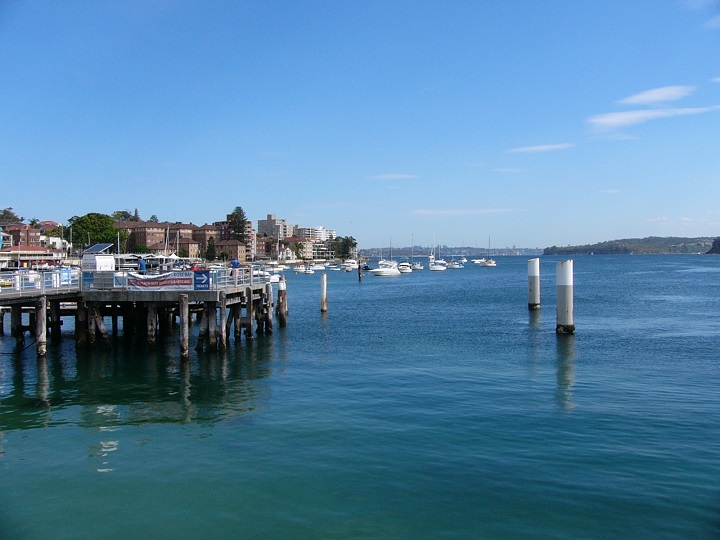 Just landed after a Harbour ride on the Manley Ferry.