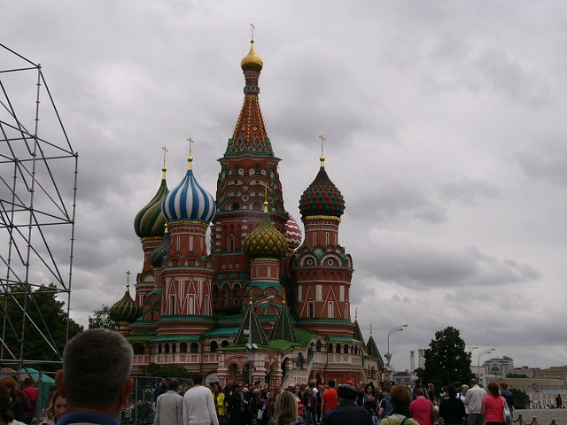 The Pokrovskiy Cathedral on the Moat, better known as Basil the Blessed's Cathedral.