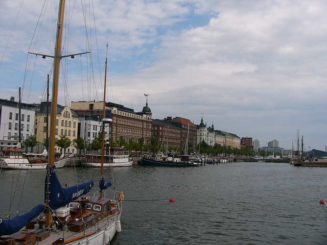 Part of the foreshore in Helsinki.