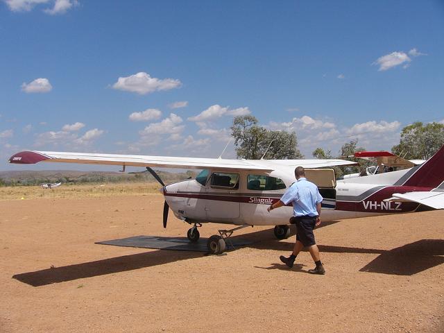 The small plane we flew to the Bungle Bungle and back, a one hour flight each way. 