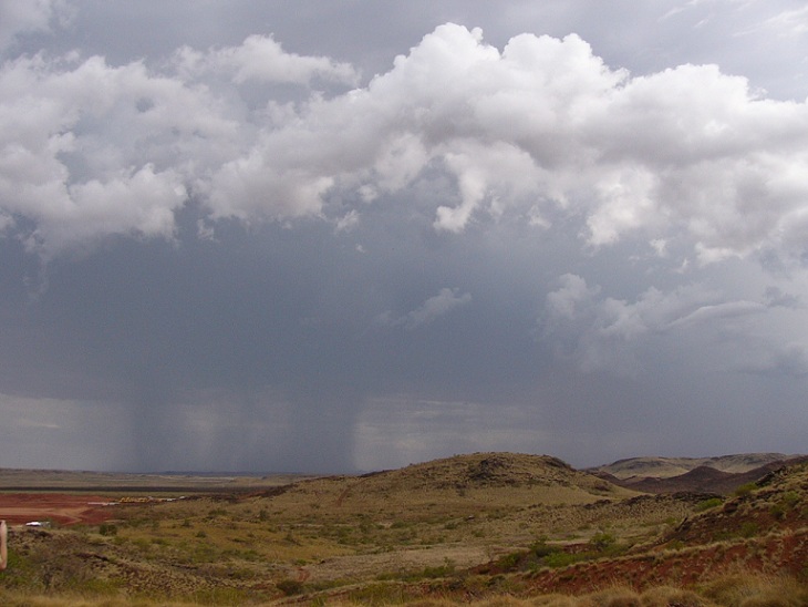 Storm clouds over Wickham