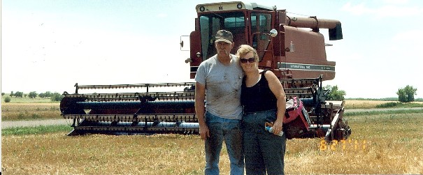 Alan and I getting ready to cut.