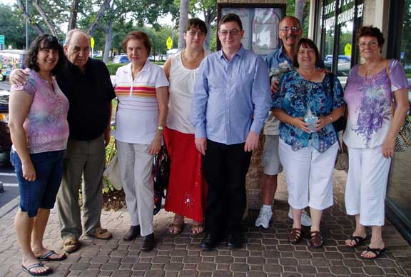 Tami, Bernie, Bobbi, Brenda, Richard, Rick, Debby, and Susan
