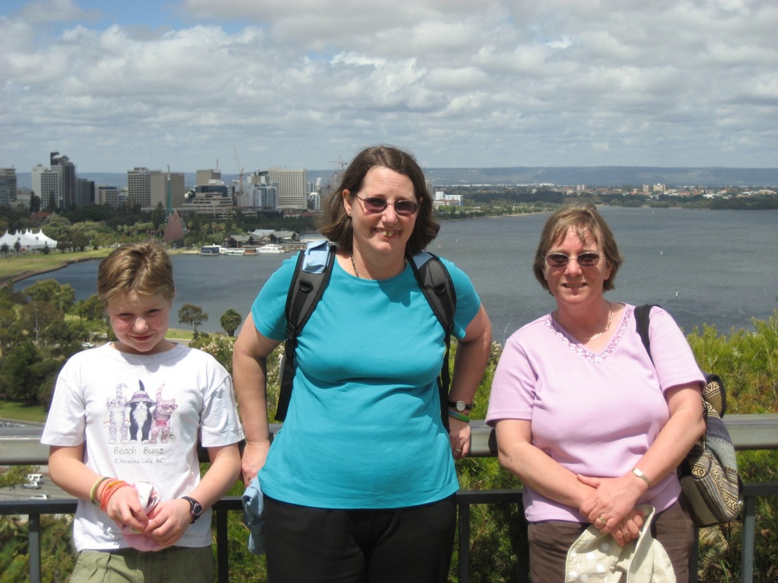 Taken from Kings Park, overlooking the City. 20th November 2008