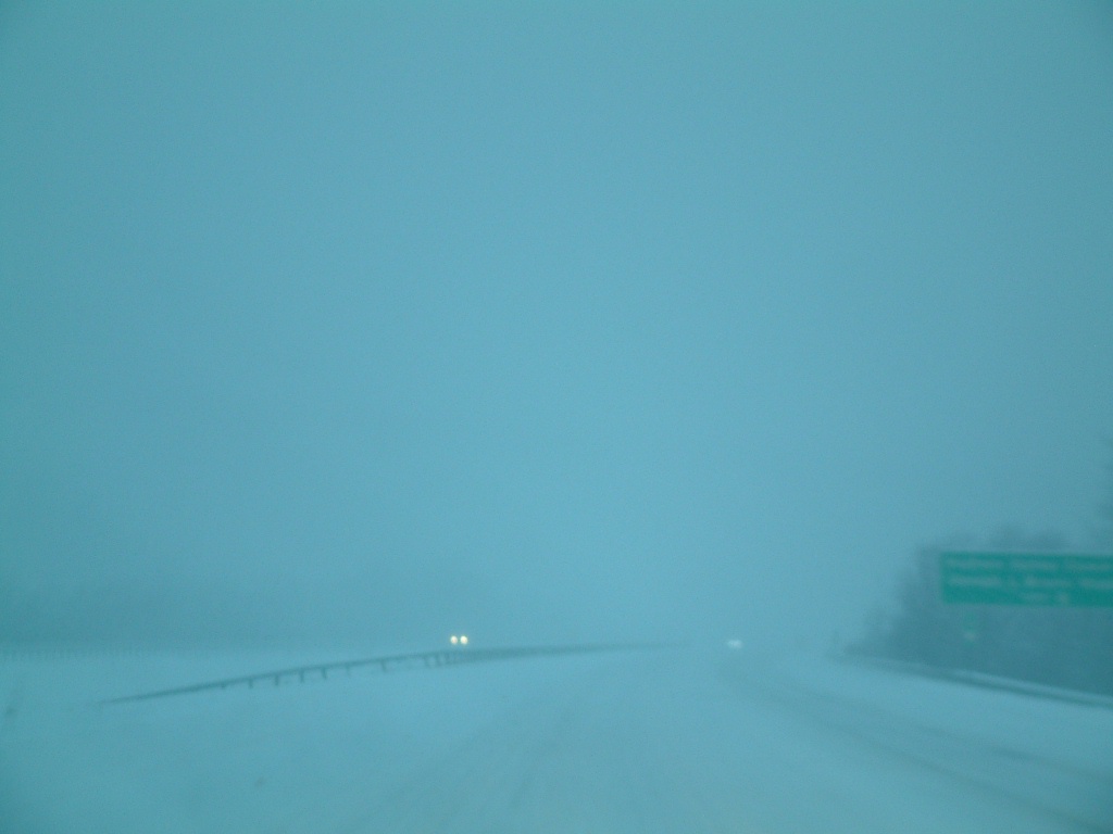 Driving home from Boston in a whiteout - 12/07