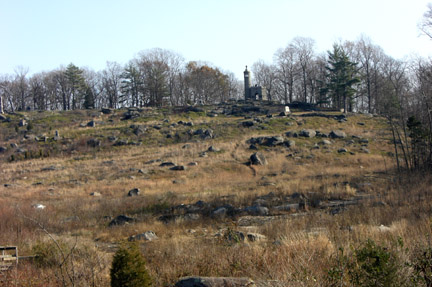 From Devil's den to Little Round Top