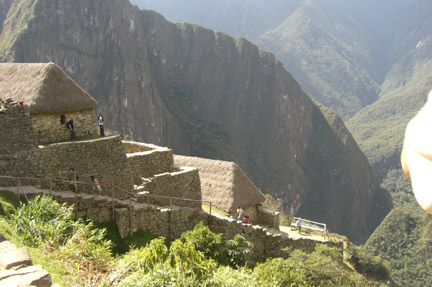 Machu Picchu. Lower level